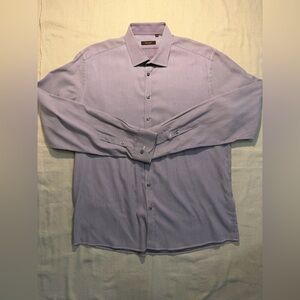 SAND COPENHAGEN Dots Long Sleeve Shirt Button Up Sz 46 XL